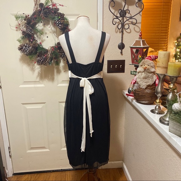 Stunning Ruby Rox Chiffon Strip Long Gown 💕 - Picture 6 of 8